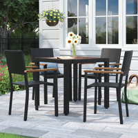 Tonicha Square Dining Set by Wildon Home