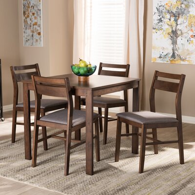 Raphael 5 - Piece Dining Set by Ivy Bronx