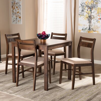 Raphael 5 - Piece Dining Set by Ivy Bronx