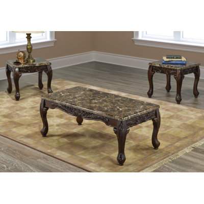 Ranee 3 Piece Coffee Table Set by Astoria Grand