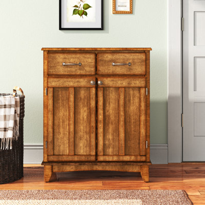 Presswood Solid Wood 2 - Door Accent Cabinet by Andover Mills