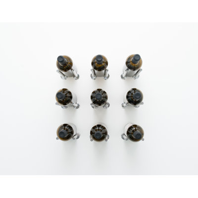 Islais 9 Bottle Wall Mounted Wine Bottle Rack