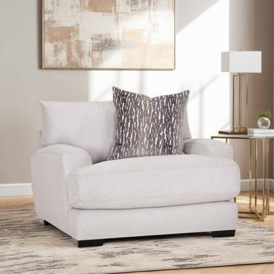 Avianne 49" W Polyester Armchair by Wade Logan