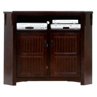 Simeon Solid Wood Corner Unit TV Stand for TVs up to 55" by Breakwater Bay