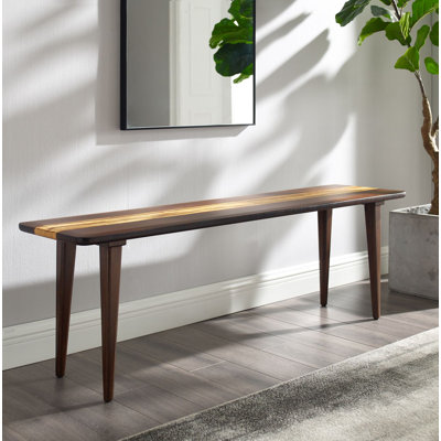 Rabideau Solid Wood Bench by The Twillery Co.