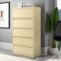 Harietta 5-Drawer Lateral Filing Cabinet by Upper Square