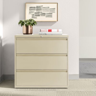 Harietta 3-Drawer Lateral Filing Cabinet by Upper Square
