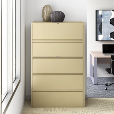 Harietta 5-Drawer Lateral Filing Cabinet by Upper Square