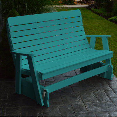 Aeliana Gliding Bench by Rosalind Wheeler