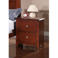 Sheldon 2 Drawer Nightstand by Canora Grey