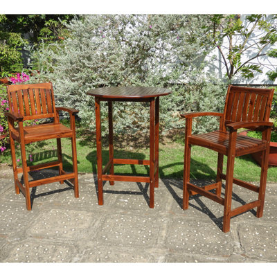 Enright 3 Piece Bar Height Dining Set