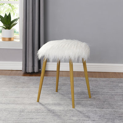 Samuelson Metal Accent Stool by Mercer41