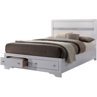 Lininger Storage Platform Bed