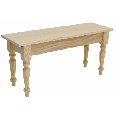 Dejardins Wood Dining Bench by Loon Peak