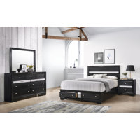 Hardrick Delaware Standard 4 Piece Bedroom Set by Willa Arlo Interiors