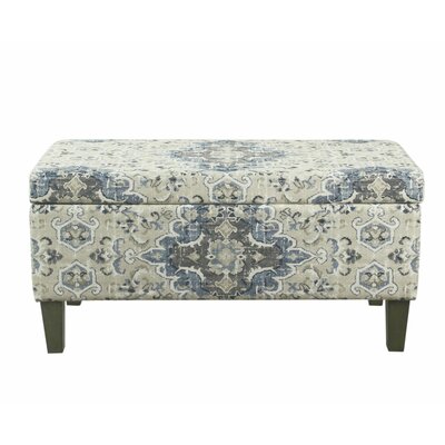 Auerbach Upholstered Storage Bench by Alcott Hill