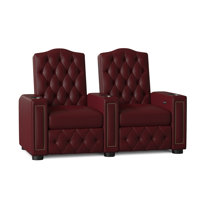 Regal HR Series 65.25 Wide Home Theater Seating with Cup Holder by Winston Porter