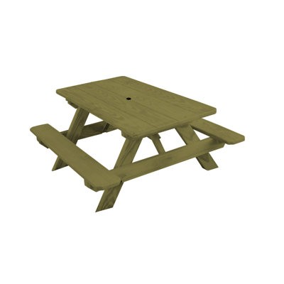 Bianco Pine Kids Picnic Table by Harriet Bee