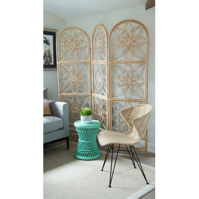 Mcfaddin 3 Panel Room Divider by Highland Dunes