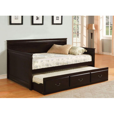 Kohn Daybed Twin Daybed with Trundle by Red Barrel Studio