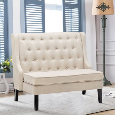 Artiana 45.6" Armless Settee by Winston Porter