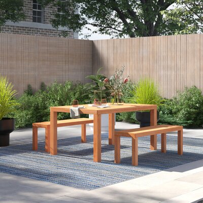 3 Piece Dining Set by Wade Logan