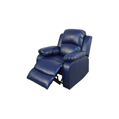 Perna 37" Wide Faux Leather Manual Standard Recliner by Latitude Run