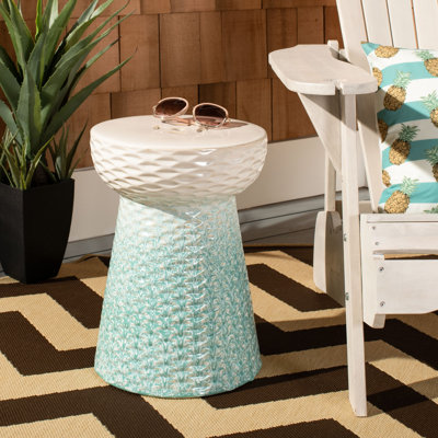 Chamberlain Ceramic Garden Stool by Dakota Fields