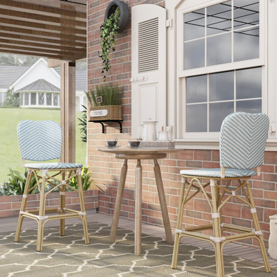 Fetzer 29.75" Patio Bar Stool by Bayou Breeze
