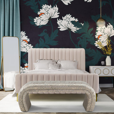 Upholstered Bench by Wade Logan