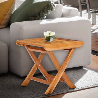 Addilyn Solid Wood Side Table by Bay Isle Home