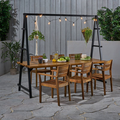 Steinke 7 Piece Dining Set