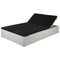 Villeneuve 77.6" Long Single chaise with Cushions by Highland Dunes