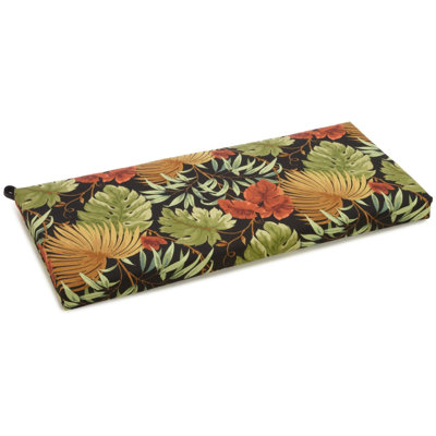 Tropique Indoor/Outdoor Bench Cushion by Winston Porter