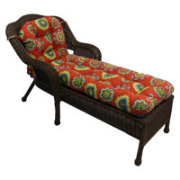 Indoor/Outdoor Chaise Lounge Cushion by Winston Porter
