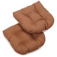 Polyester Filled Indoor/Outdoor Adirondack Chair Cushion by Winston Porter