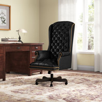 High Back Traditional Tufted LeatherSoft Executive Swivel Ergonomic Office Chair by Flash Furniture