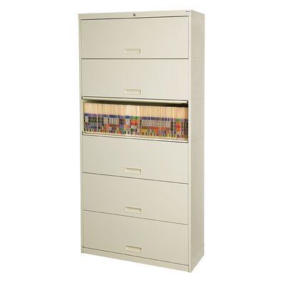 Pandora 6 Drawers Vertical filing cabinet by Rebrilliant