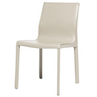 Kupang Leather Upholstered Dining Chair by Orren Ellis