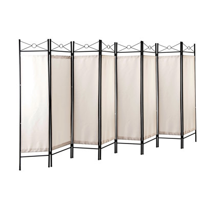 Rhiann 70" H Folding Room Divider by Latitude Run