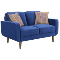 Capel 57" Square Arm Loveseat by Corrigan Studio