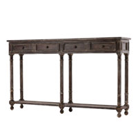 Belanger 57.25" Solid Wood Console Table by One Allium Way