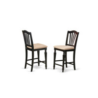 Smyth Rubberwood Solid Wood Dining Set by Charlton Home