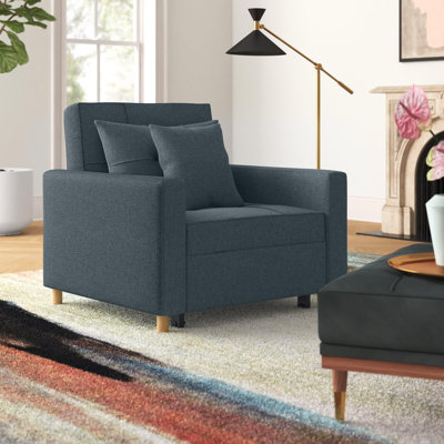 Heckman 40" Sleeper Chair, 3-in-1 Convertible Chair Bed by Mercury Row