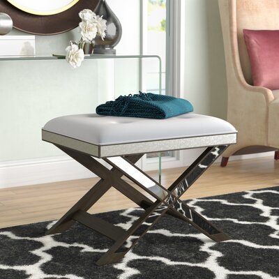 Teirney Vanity Stool by Everly Quinn
