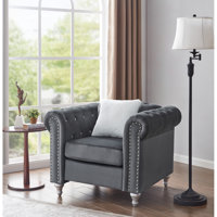 Julianne 96.52Cm Wide Tufted Chesterfield Chair by Etta Avenue