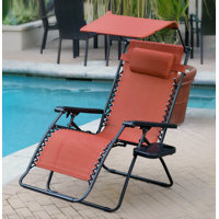 Zane Oversized Olefin Reclining Zero Gravity Chair by Arlmont & Co.