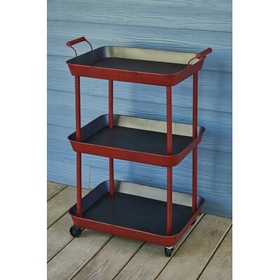 Weatherholt Bar Cart by August Grove