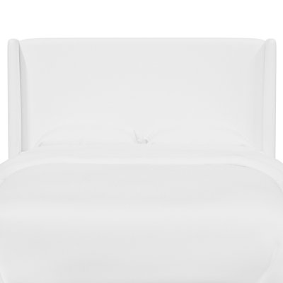 Arlett Upholstered Wingback Headboard by Lark Manor