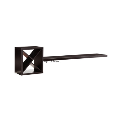 Alonis Wall Mounted Bar with Wine Storage